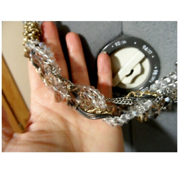Ann Taylor LOFT Fancy Necklace Vintage chain look - Picture 8 of 8